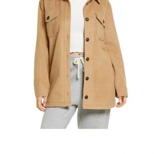 Thread & Supply Camel Shirt Jacket